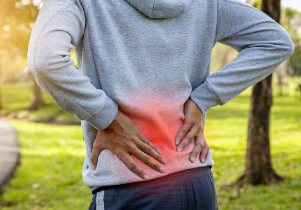 Douleurs au bas du dos : types de douleurs et traitements